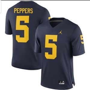 University of Michigan Football Peppers Jersey